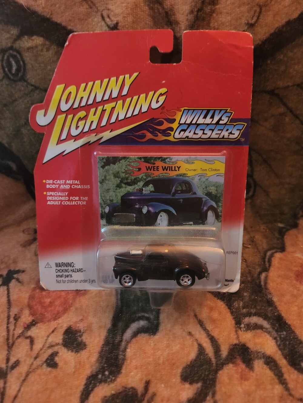 NEW Johnny Lightning Willys Gassers die cast toy car the 1941 Tom Clinton